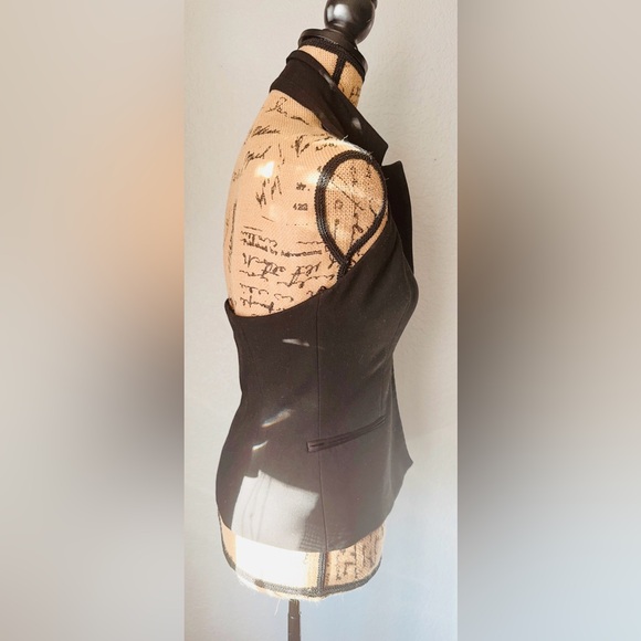 ZARA Tuxedo Halter Vest - Picture 4 of 11